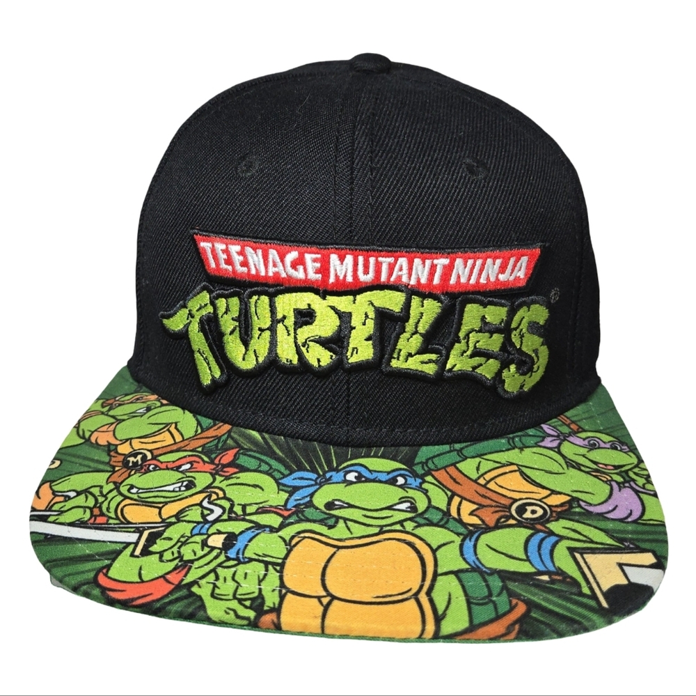 Teenage Mutant Ninja Turtles Cowabunga Snapback Cap Hat Nickelodeon 2016